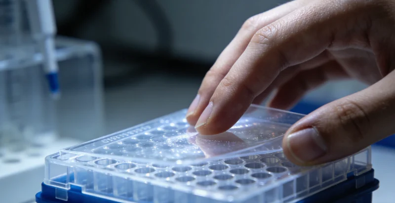 一家人看着清晰的医疗检测报告，