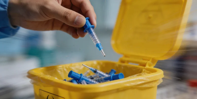 专业基因检测操作过程示意图