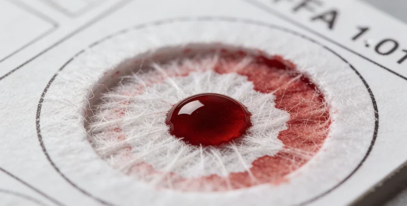 医生正在向患者讲解肺部CT影像