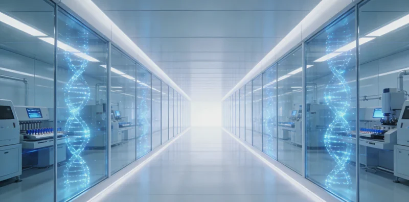 医生在病房与患者家属沟通病情,