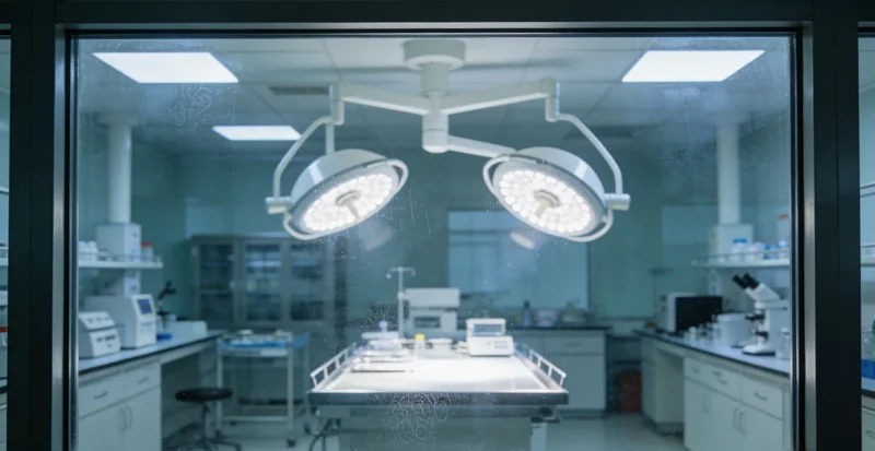 专业基因检测实验室内部,技术人