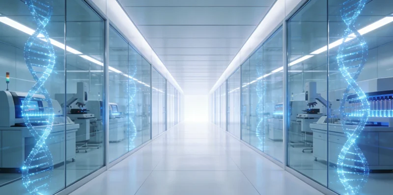 传统显微镜下观察寄生虫卵的示意