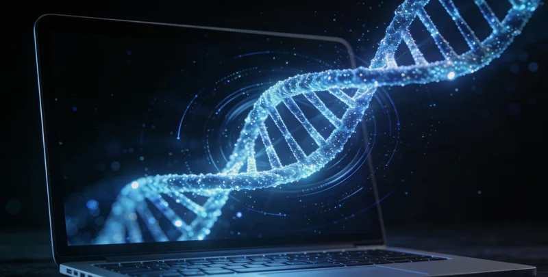 医生正在向患者或家属讲解基因检测报告