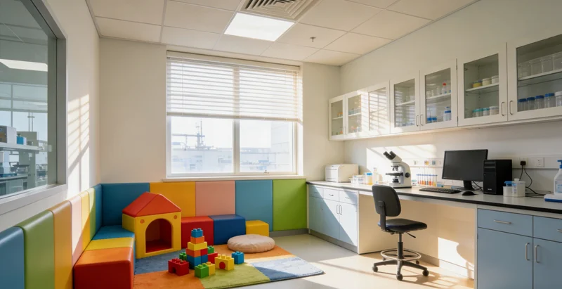 一位准妈妈在医院向医生进行遗传