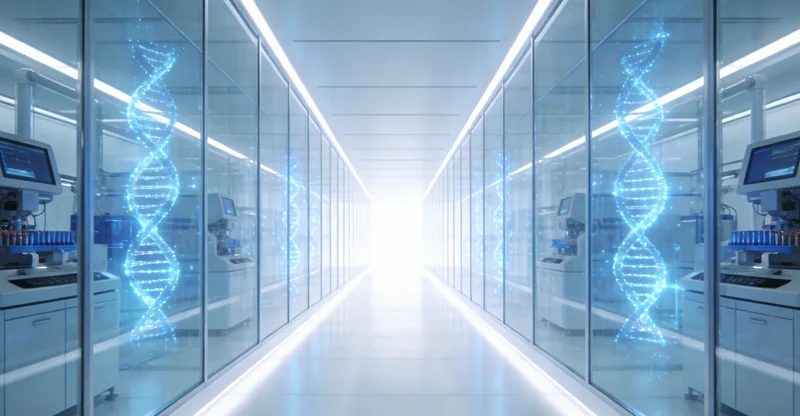 遗传咨询师正在解读检测报告