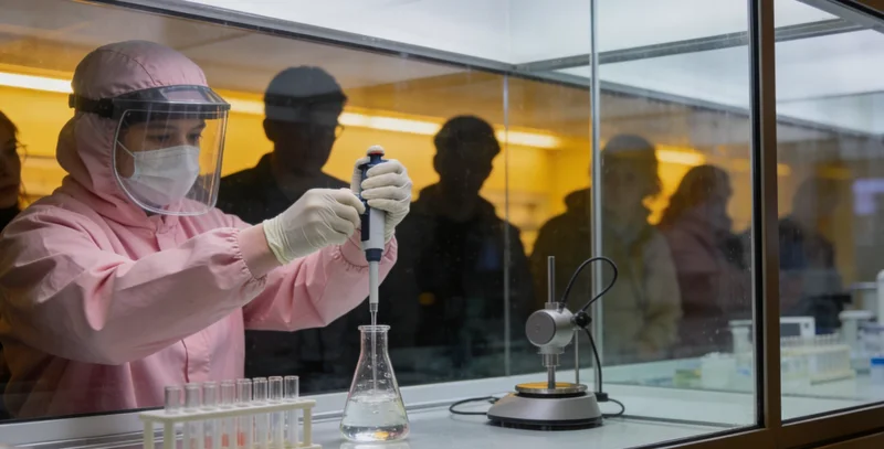 文山女性在医院进行遗传咨询的场景