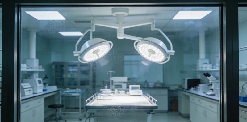 专业基因检测实验室工作场景