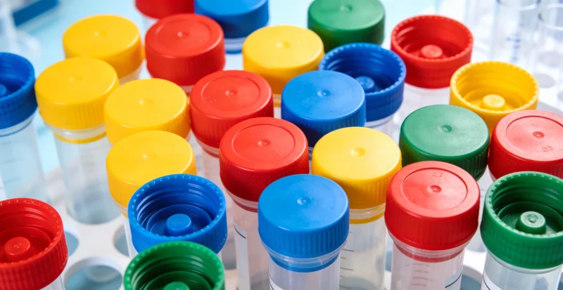 现代化基因检测实验室内部，技术