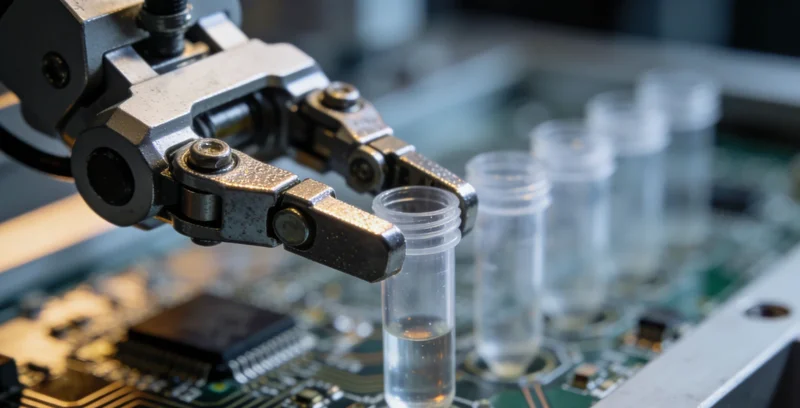 一位医生正在查看患者的检查报告