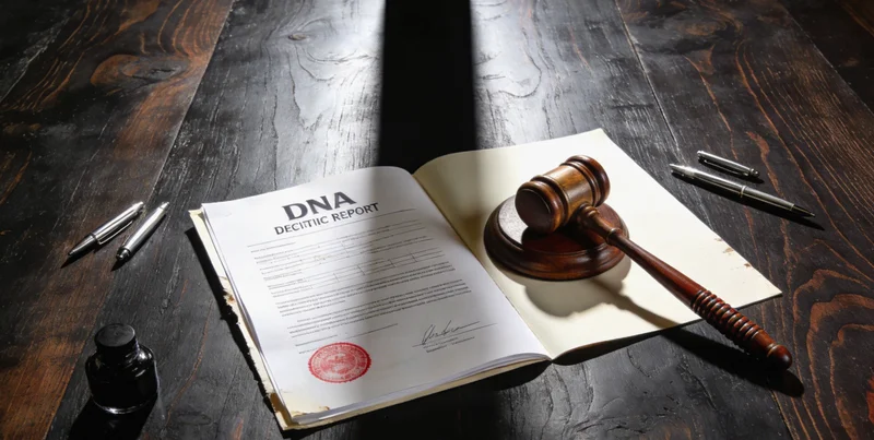 医生正在向患者家属详细解读基因