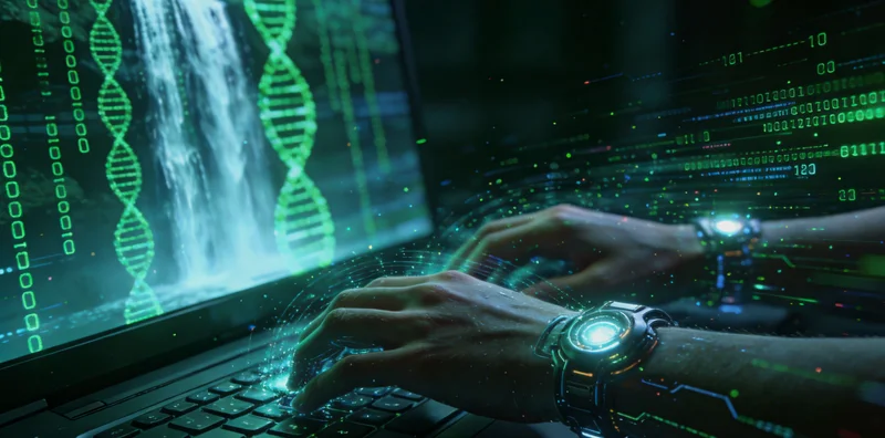 医生与患者共同查看检测报告