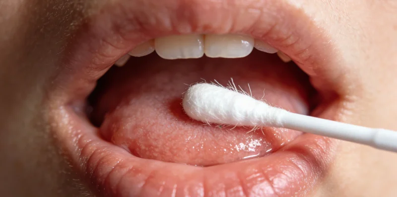 牡丹江市民在医院向医生咨询脑膜瘤相关问题的场景