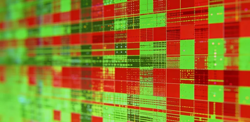 电脑屏幕上显示的病原基因检测分