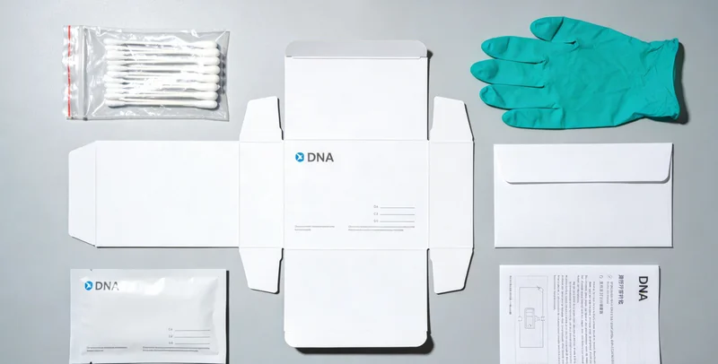 STD基因检测采样套件展示,包