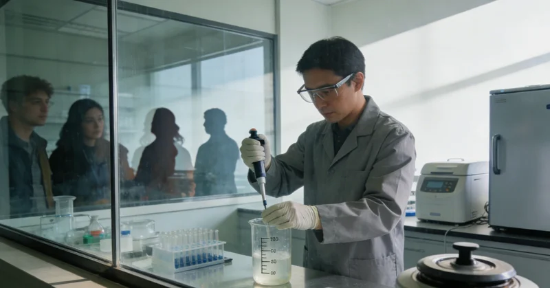 在铜仁医院,患者与医生正在讨论基因检测报告