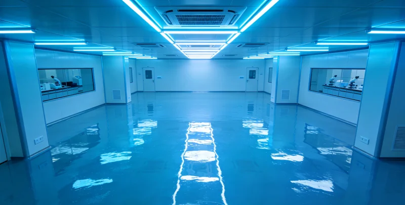 专业实验室内部进行基因检测操作