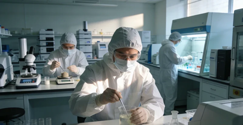 mNGS检测实验室工作场景