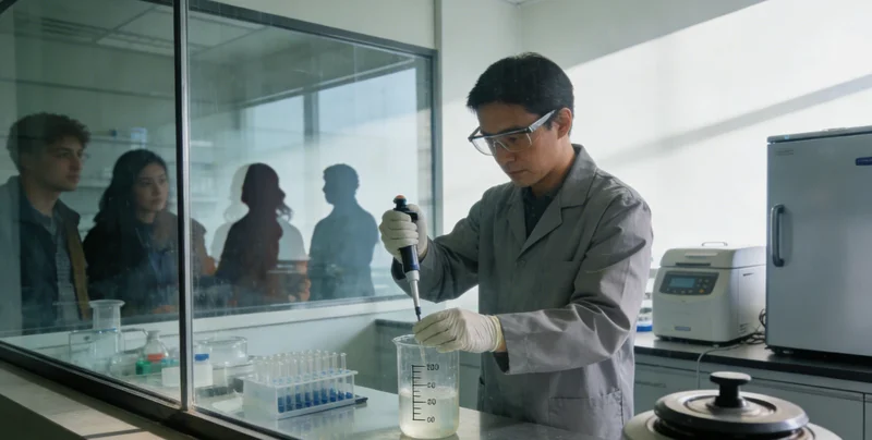 株洲市民在医疗机构前台进行健康