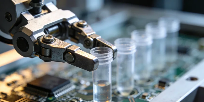 医生与患者家属在病房内沟通，手