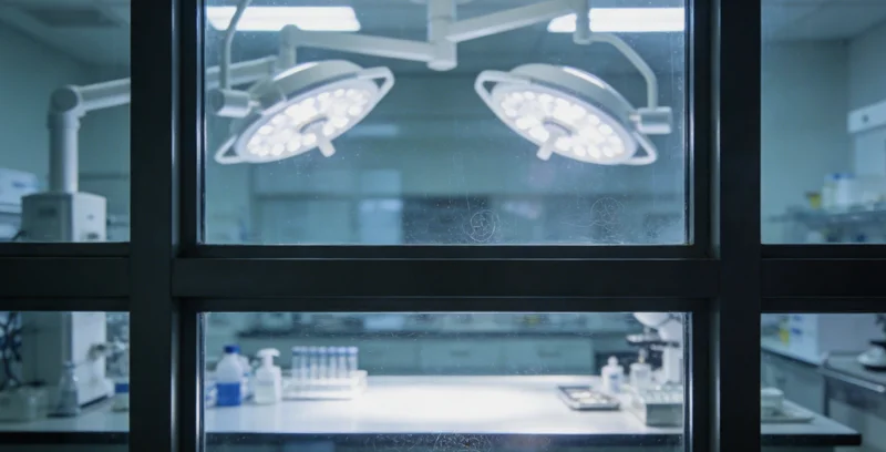 专业基因检测实验室工作人员操作设备