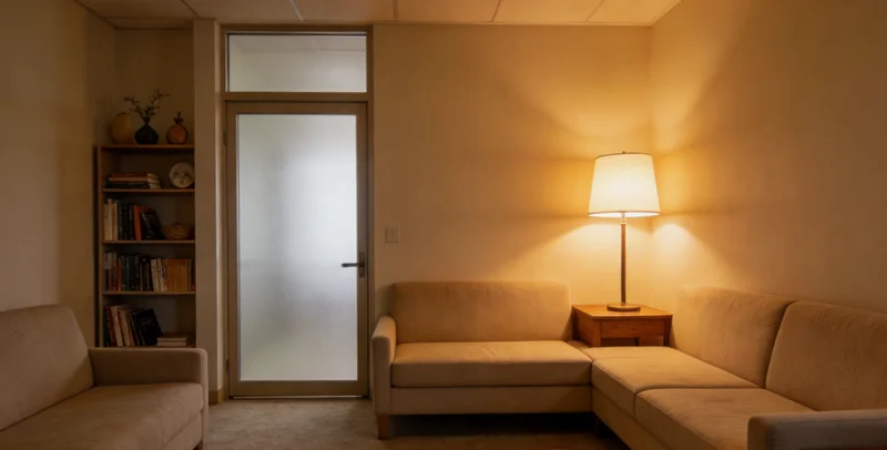 一家人在阳光下散步，象征健康管