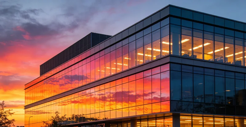 现代医院检测科室环境