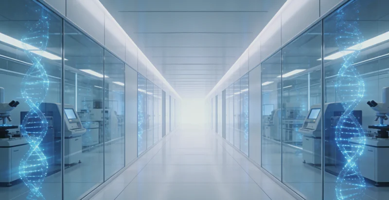 医生为患者解读检测报告