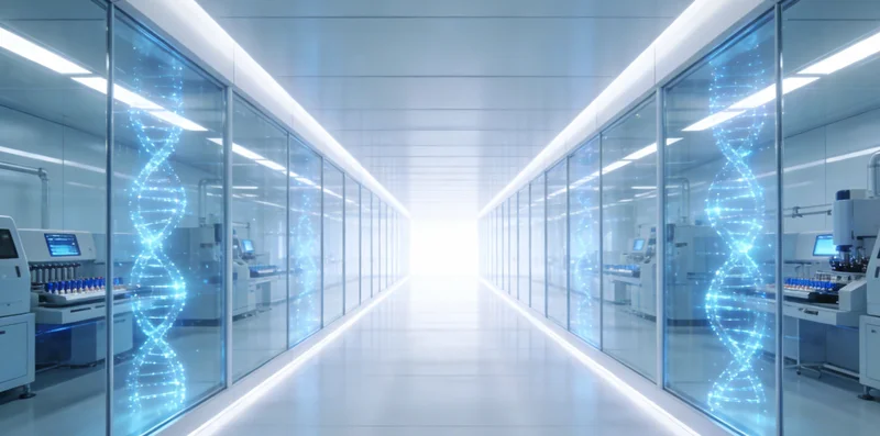 医生与家属沟通检测结果的场景