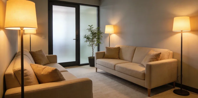 专业人员为市民解读基因检测报告示意图