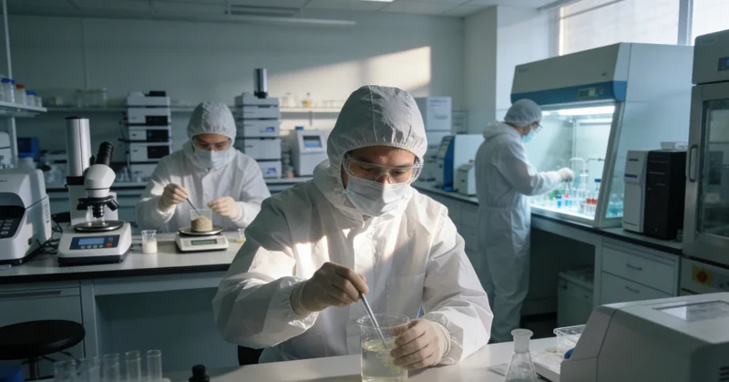 保定医生正在分析基因检测报告