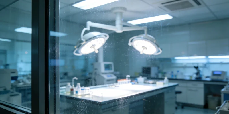 医生团队围在一起，正在根据一份