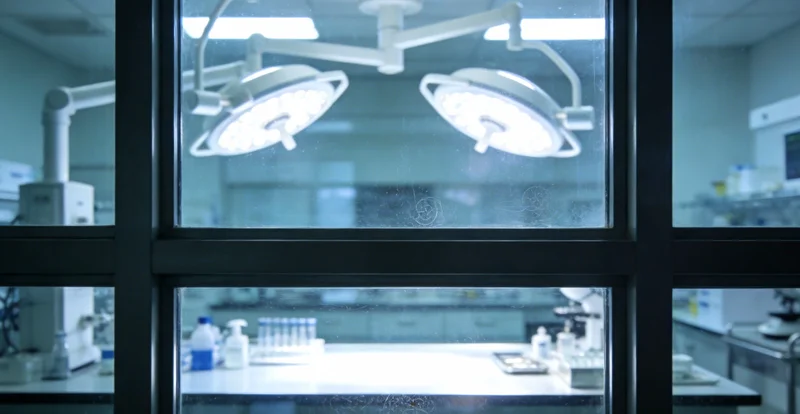 专业人士在办公室内解读基因检测