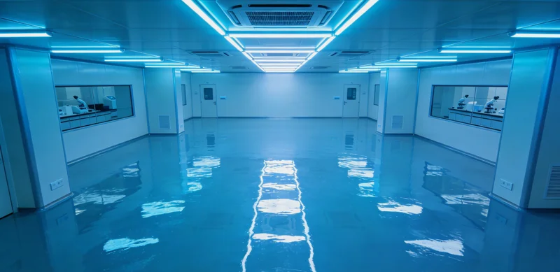 技术人员在实验室内进行高通量基