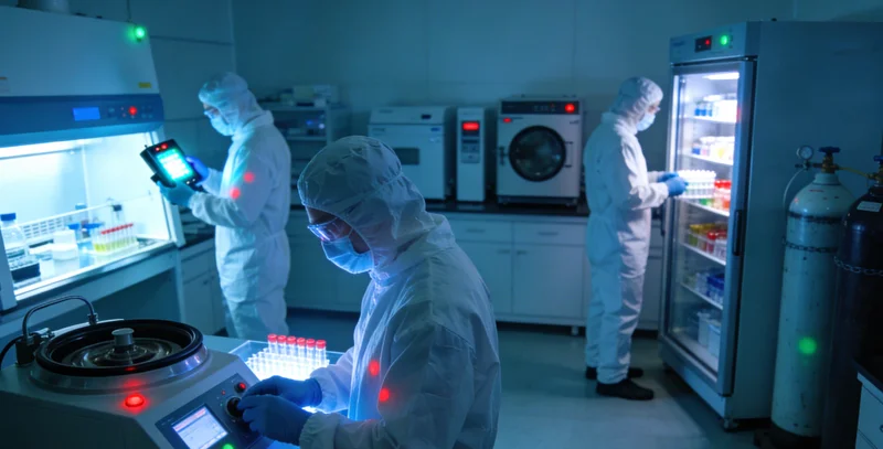 专业医生正在为女性解读基因检测报告