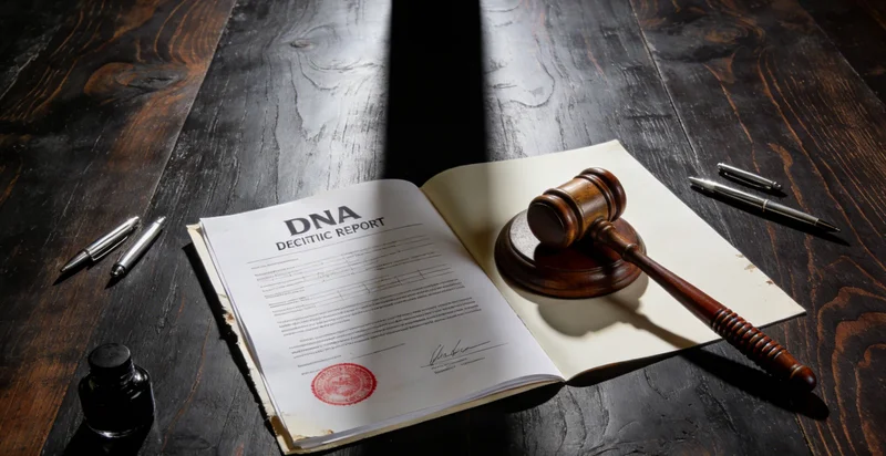 医生正在向咨询者讲解基因检测报