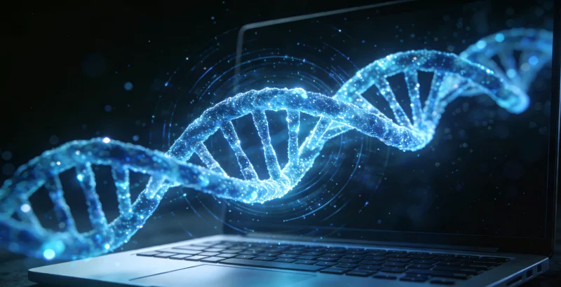 CMV病毒DNA分子结构示意图