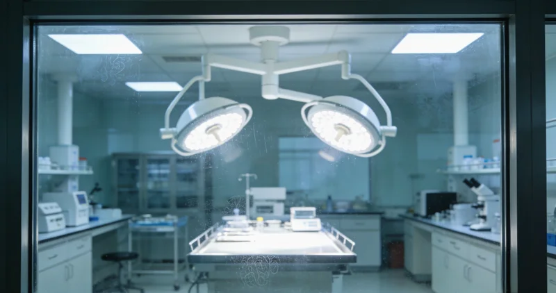 医生与患者讨论基因检测报告