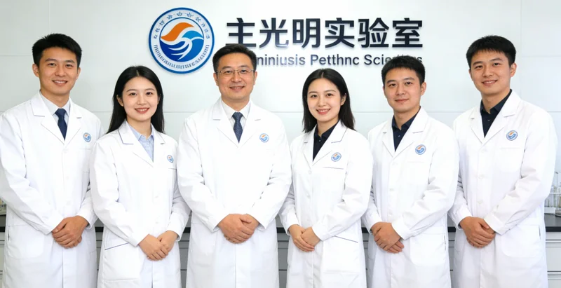 医生在办公室内向患者家属讲解检