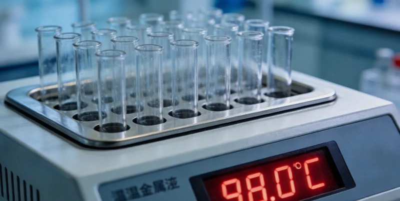 患者家属在医院咨询台前沟通