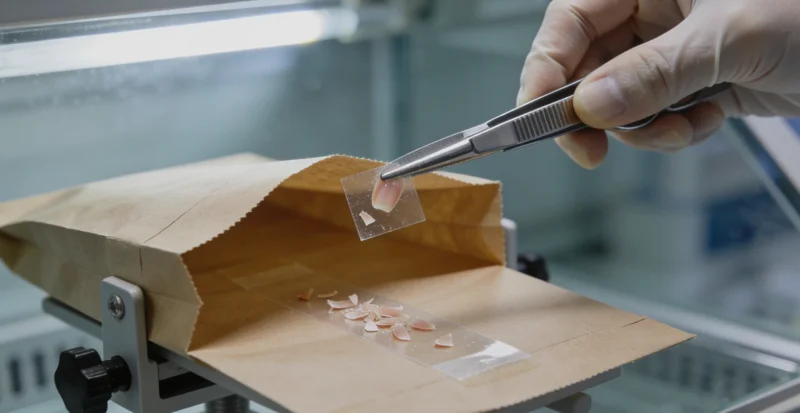 医护人员正在为出现发热症状的儿