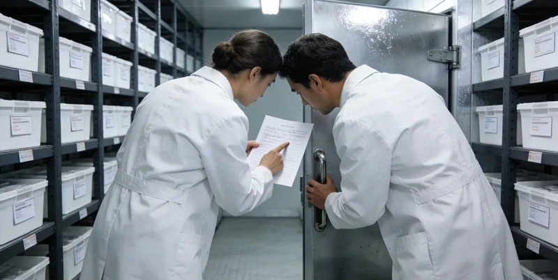 医护人员正在为女性进行无创的宫