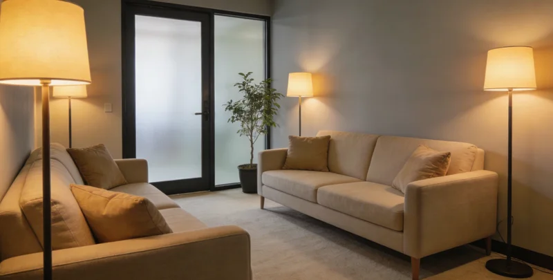 一位家长正在通过电话与专业的遗