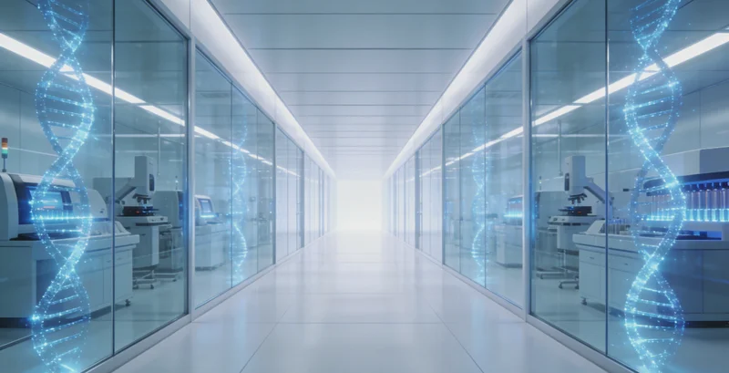 家长带孩子在医院咨询基因检测