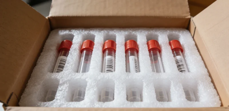 专业人士进行私密健康咨询示意