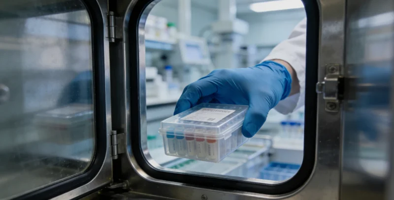 医生正在向咨询者讲解基因检测报