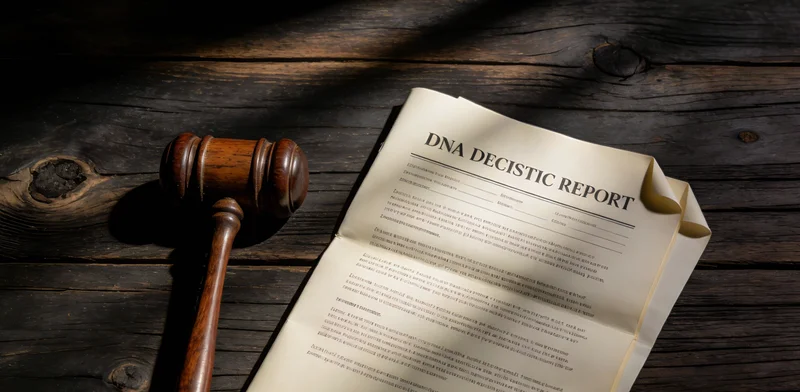 遗传咨询师正在向咨询者详细解读