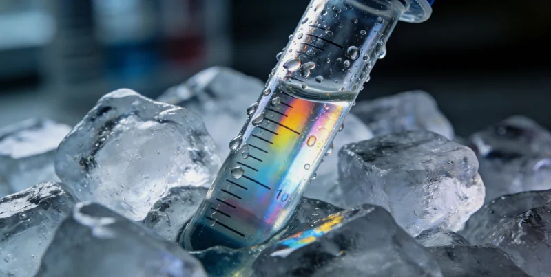 身着防护服的医护人员正在为受检