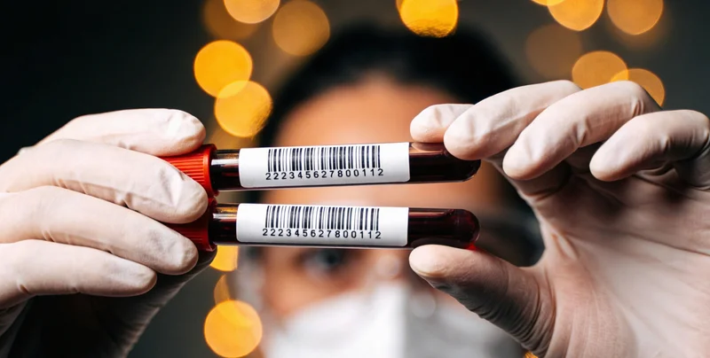 黄山风光背景下，一个家庭关心长辈健康的温馨场景