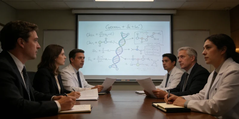 多学科医生团队正在会诊，共同研