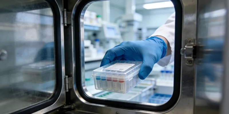 专业人员在鹤壁本地为客户解读基因检测报告